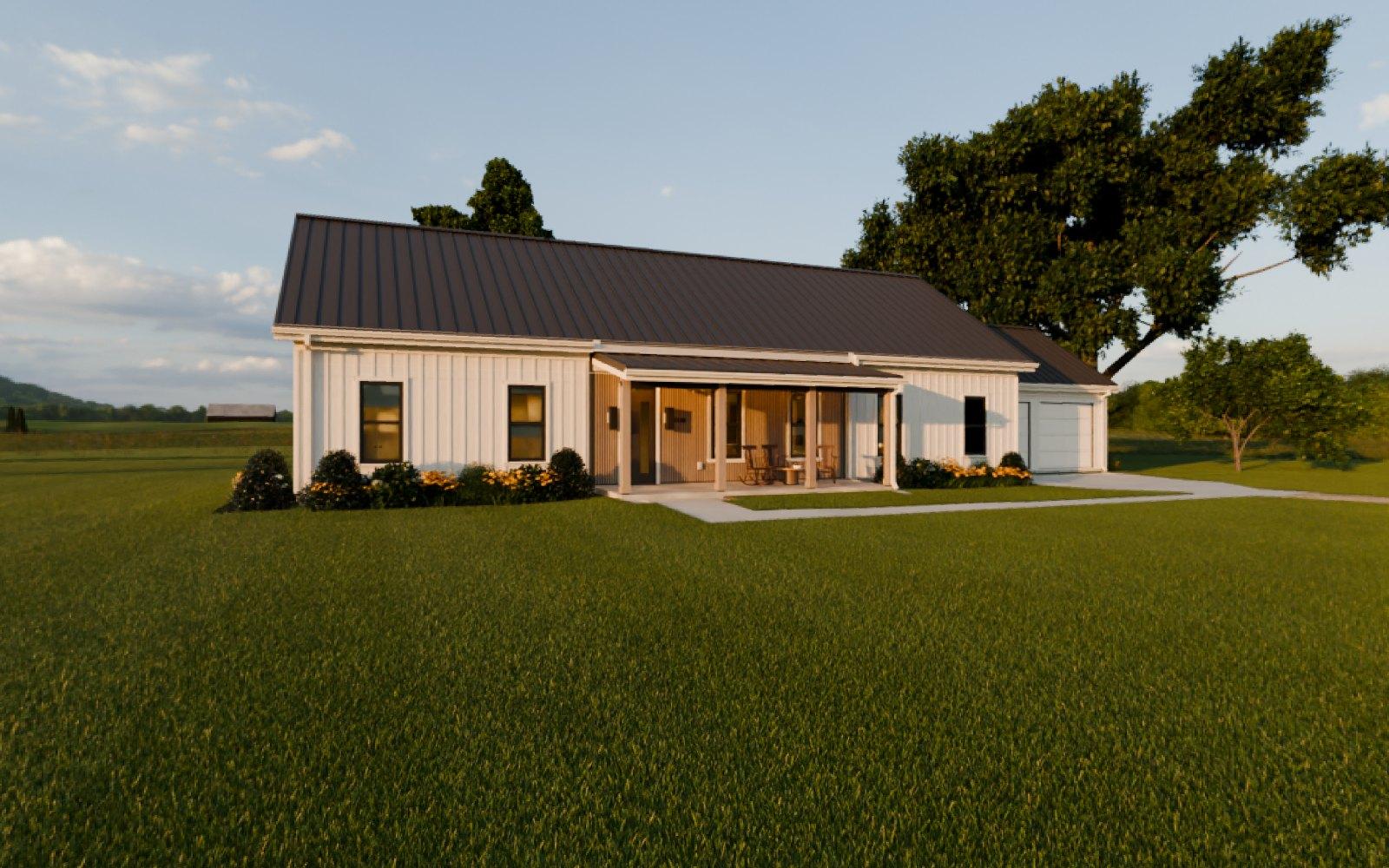 Front yard at The Stones
